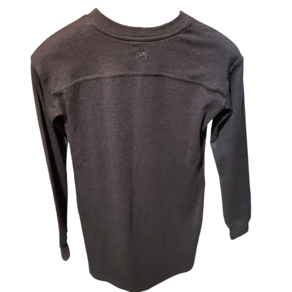 The Normal Brand Gray Long Sleeve Puremeso Weekender Sweatshirt Dress Size XS - Picture 2 of 8